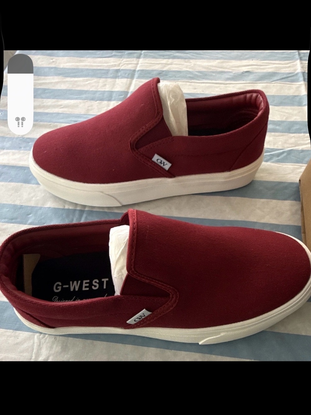 G-West Casual Shoes Brick Red Unisex - Men 8.5 / Women 10